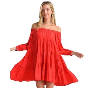Muche & Muchette Off The Shoulder Dress in One Size NEW